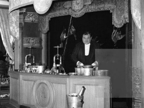 BAR RISTORANTE TOUR DE ARGENT PARIS 1964