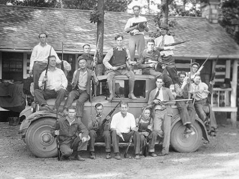 BOOTLEGGER CHARLEY BIRGER AND HIS ILLINOIS GANG 1927