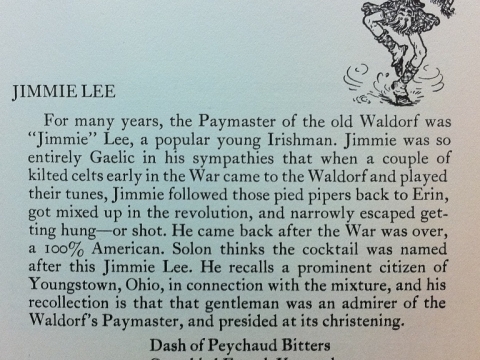 JIMMIE LEE WALDORF ASTORIA
