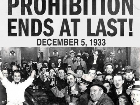 PROHIBITION END